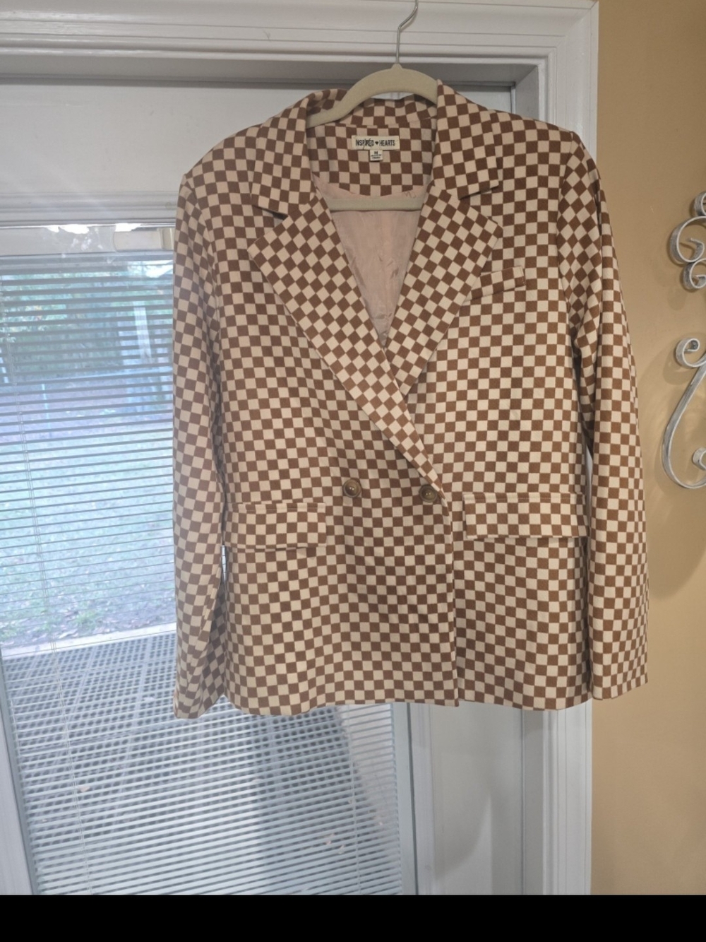 Buckle Double Breasted blazer medium